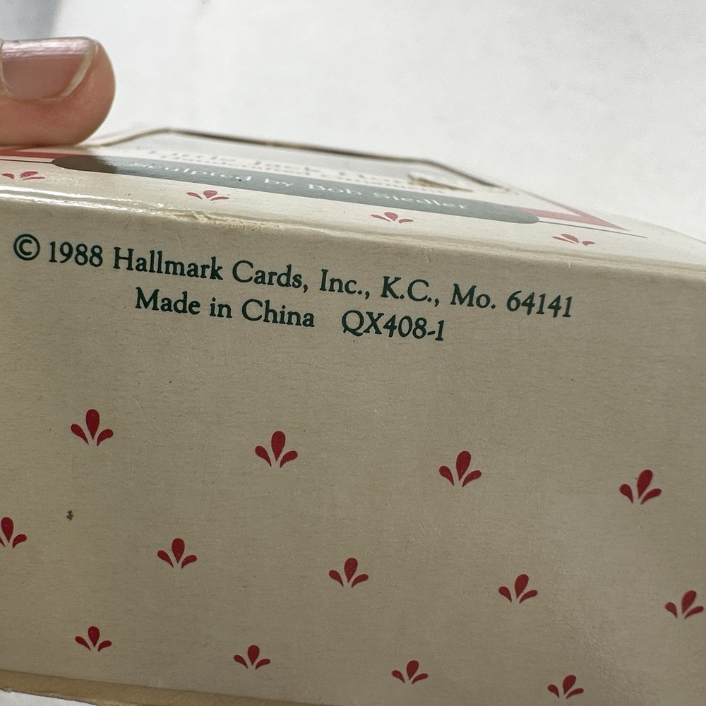Hallmark Little Jack Horner Christmas Ornament Series Keepsake‎ Vintage 1988 - Picture 8 of 8